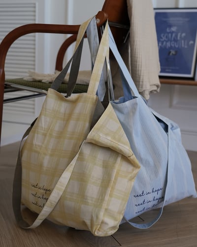 【限量福利品】rest in hope 雙面用托特包（附贈內膽包）1