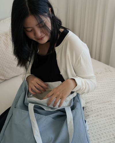 【限量福利品】rest in hope 雙面用托特包（附贈內膽包）9