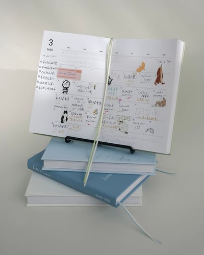 2026 KAWA手帳本 | settle in 安然居住12