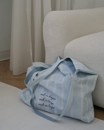 【限量福利品】rest in hope 雙面用托特包（附贈內膽包）4