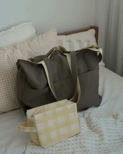 【限量福利品】rest in hope 雙面用托特包（附贈內膽包）7