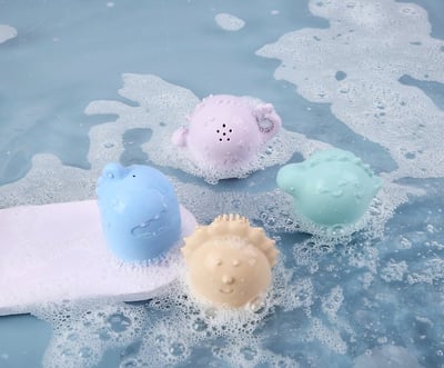 SomeShine 恐龍洗澡玩具組2