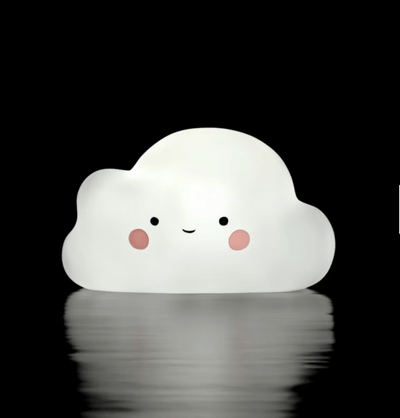 造型小夜燈-療癒雲朵充電款3
