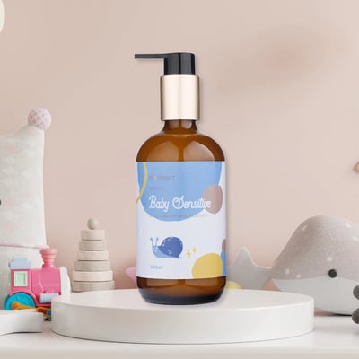 沐心心 低敏保濕乳液 藍色蝸牛-經典寶貝1