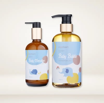 〈 新生兒禮盒組 〉寶貝最愛の護理幼嫩肌膚2