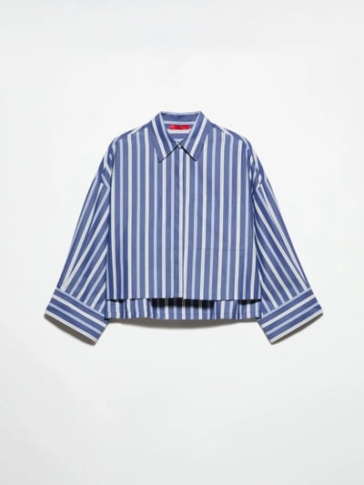 MAX&Co.寬版七分袖短襯衫5