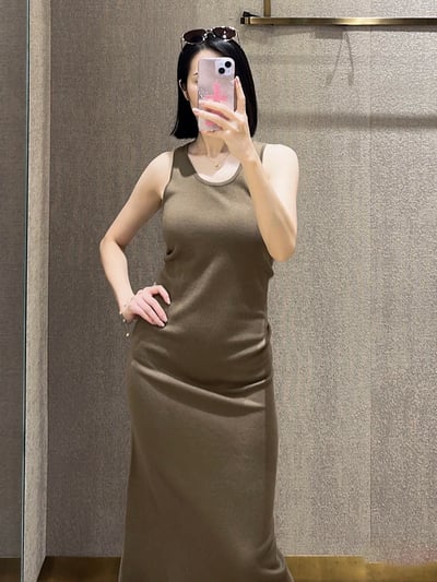 MaxMara羊毛無袖針織洋裝3