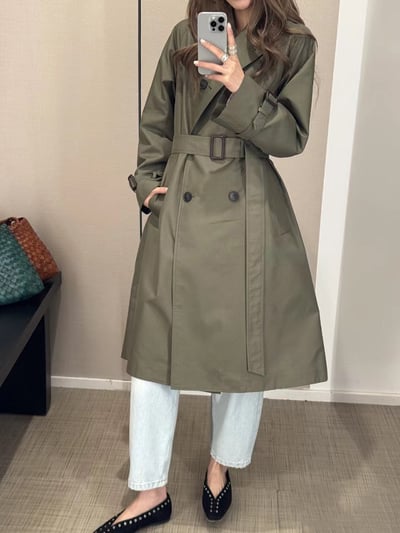 WEEKEND經典款撞色雙面風衣2