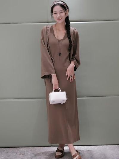 MaxMara羊毛寬袖連帽開襟衫5