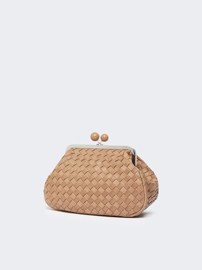 WEEKEND牛皮革編織中甜點包4