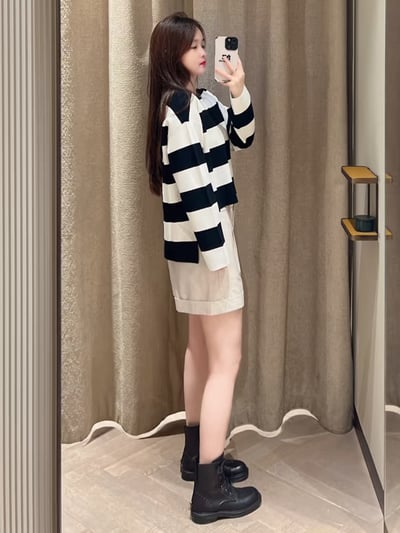 MaxMara不對稱寬鬆毛衣5