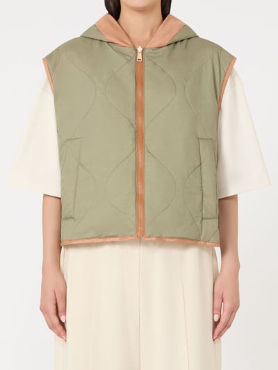 WEEKEND防水駝絨填充雙面背心10