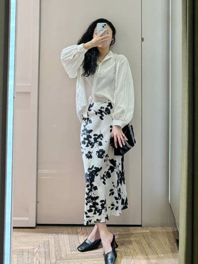 MAX&Co.疊穿設計二合一長裙2