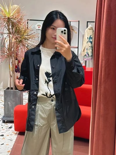 MAX&Co.襯衫式薄外套6