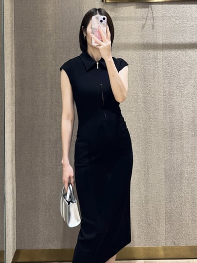 MaxMara Studio無袖修身cady洋裝4