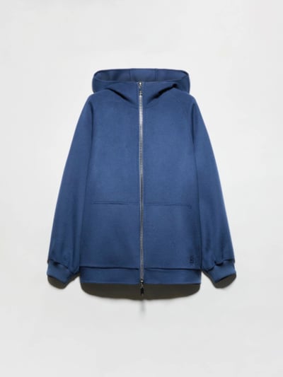 MAX&Co.羊毛羊絨混紡寬鬆連帽外套3