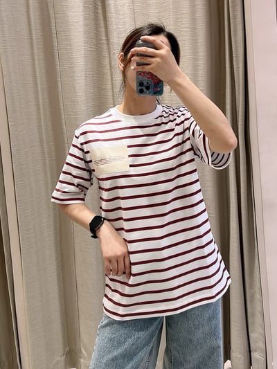 MAX&Co.落肩寬鬆短T4