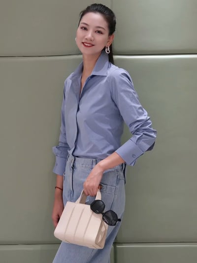 MaxMara彈性棉半修身襯衫2