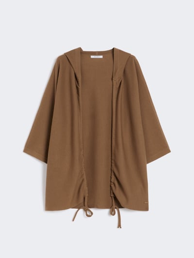 MaxMara羊毛寬袖連帽開襟衫1