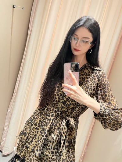 MARELLA雙層荷葉邊裙擺洋裝4