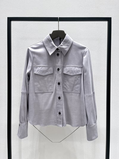 MARELLA麂皮襯衫外套3