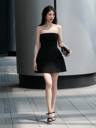 MaxMara平口胸衣洋裝3