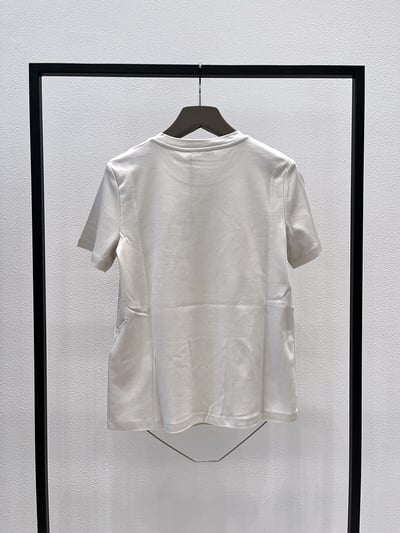 S MaxMara純棉M刺繡短T6