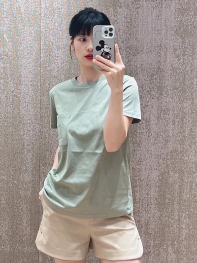 MaxMara刺繡M字母短T8