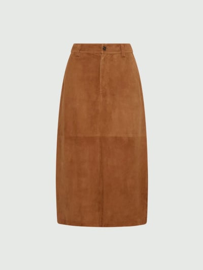 MARELLA麂皮鉛筆裙1