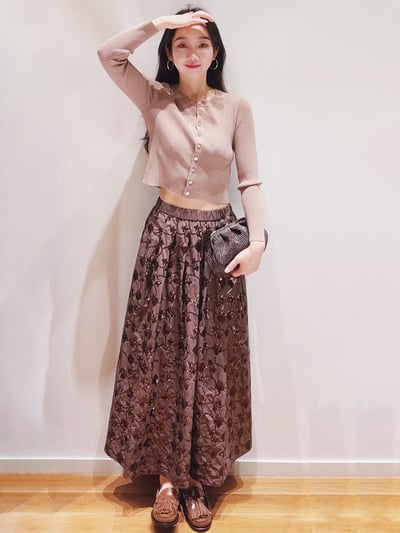 WEEKEND亮片刺繡長裙2