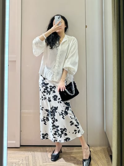 MAX&Co.疊穿設計二合一長裙3