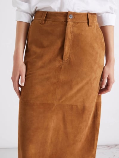 MARELLA麂皮鉛筆裙5