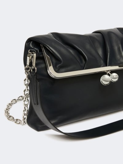 WEEKEND納帕皮亮面手提包2