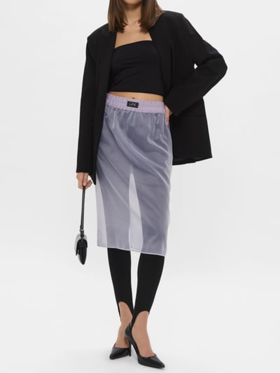 現貨MAX&Co.透視歐根紗裙5