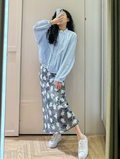 MAX&Co.疊穿設計二合一長裙5