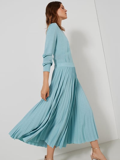 現貨MARELLA純色百褶長裙3