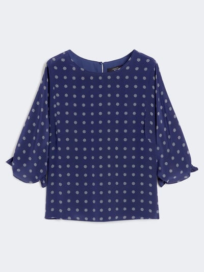 WEEKEND真絲七分寬袖上衣1