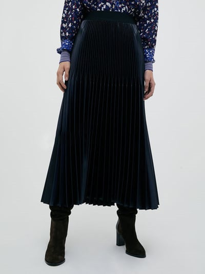 現貨MAX&Co.亮面百褶半身裙1