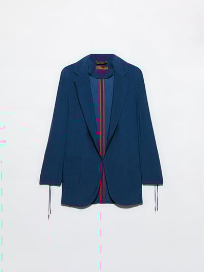 MAX&Co.褶皺效果休閒風西裝外套1