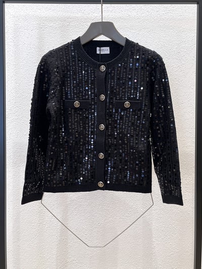 MARELLA亮片刺繡開襟衫1