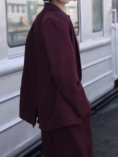 MARELLA羊毛混紡雙排扣西裝外套5