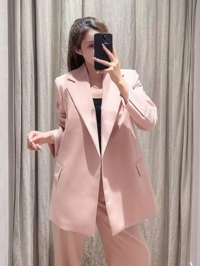 WEEKEND羊毛繫腰西裝外套5