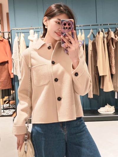 WEEKEND羊毛混紡外套2