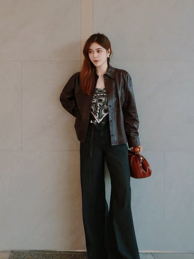 WEEKEND納帕皮夾克2