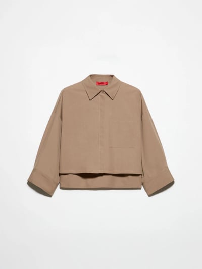 MAX&Co.寬版七分袖短襯衫4