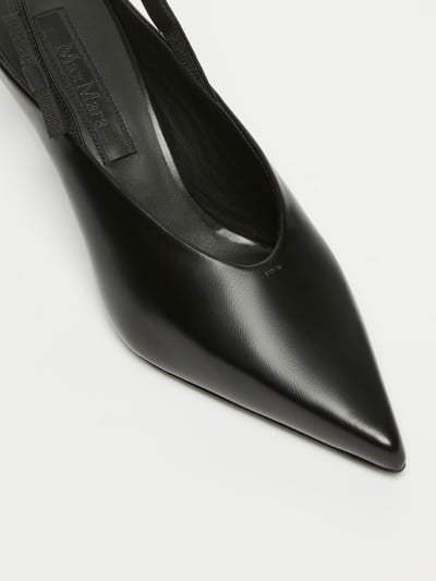 MaxMara小牛皮錐形穆勒鞋2