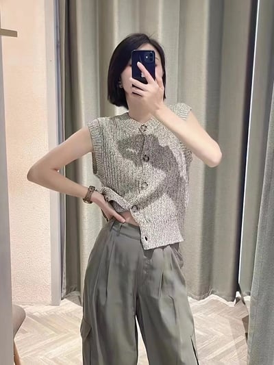 MAX&Co.修身針織背心6