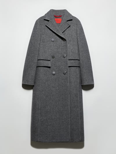 MAX&Co.雙層羊毛雙排扣大衣1
