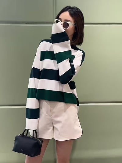 MaxMara不對稱寬鬆毛衣2