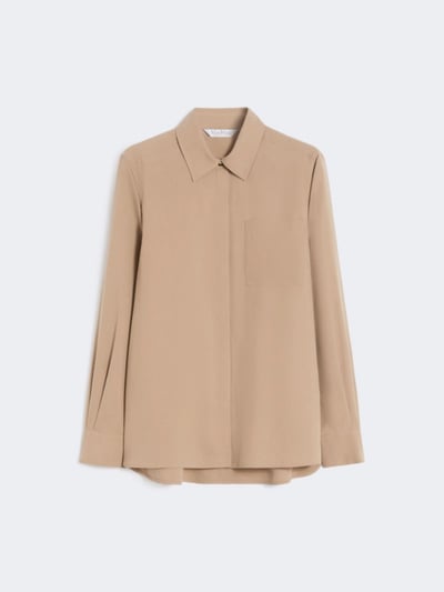 MaxMara真絲長袖襯衫1